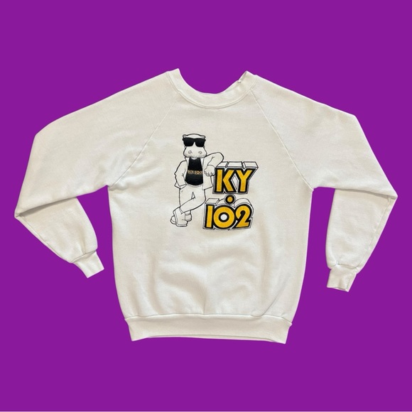 Vintage 90s 903 KY.102 crewneck Sweatshirt - Picture 5 of 5